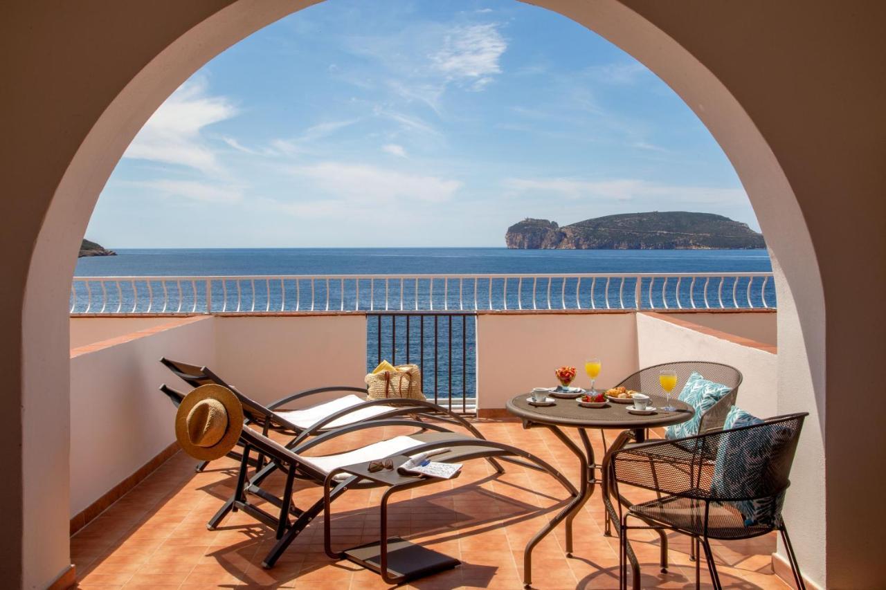 El Faro Hotel & Spa Alghero Bagian luar foto