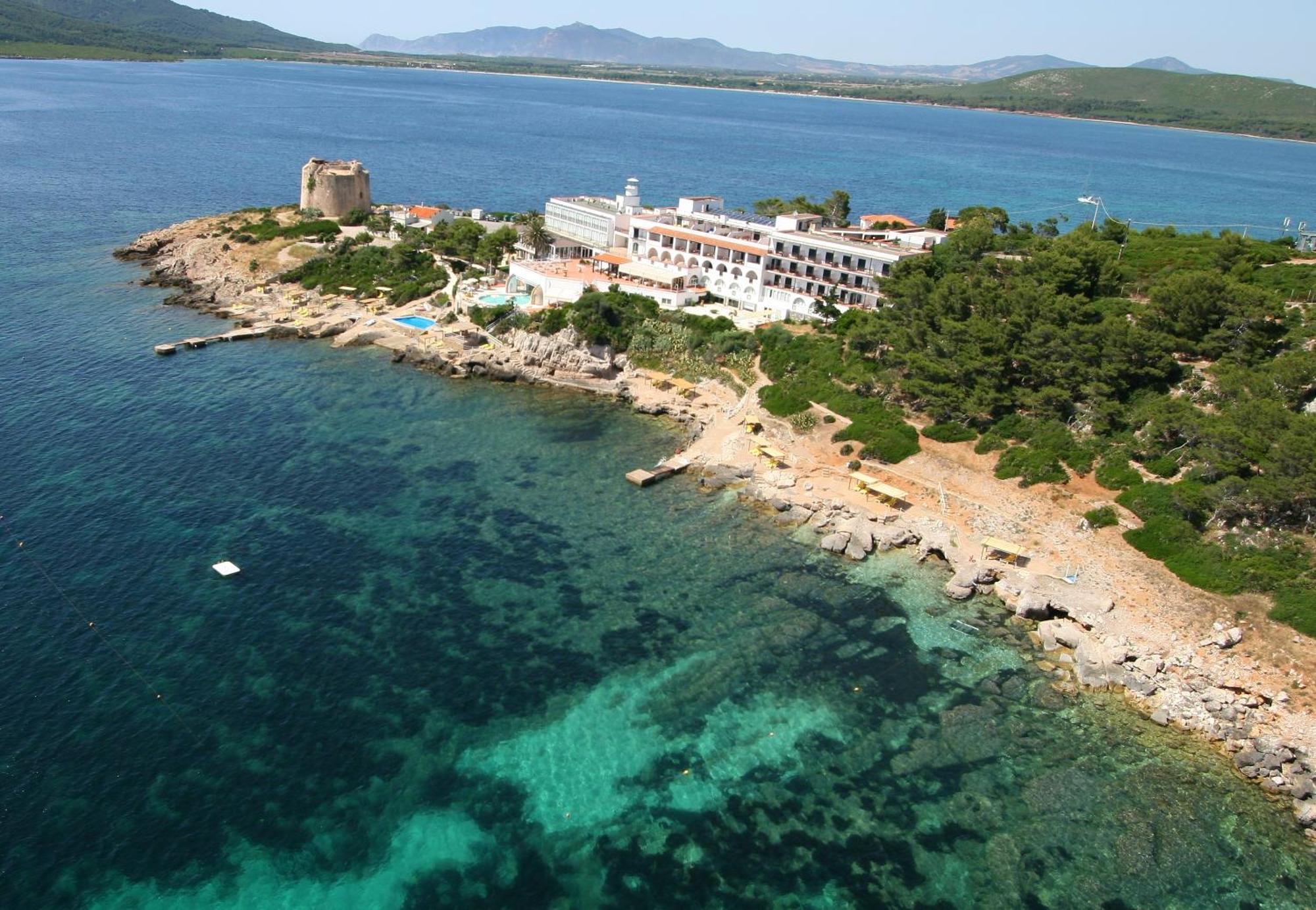 El Faro Hotel & Spa Alghero Bagian luar foto